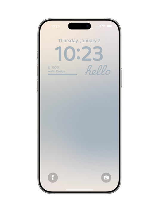 Pastel Whisper: Soft Gradient Wallpaper A003-5