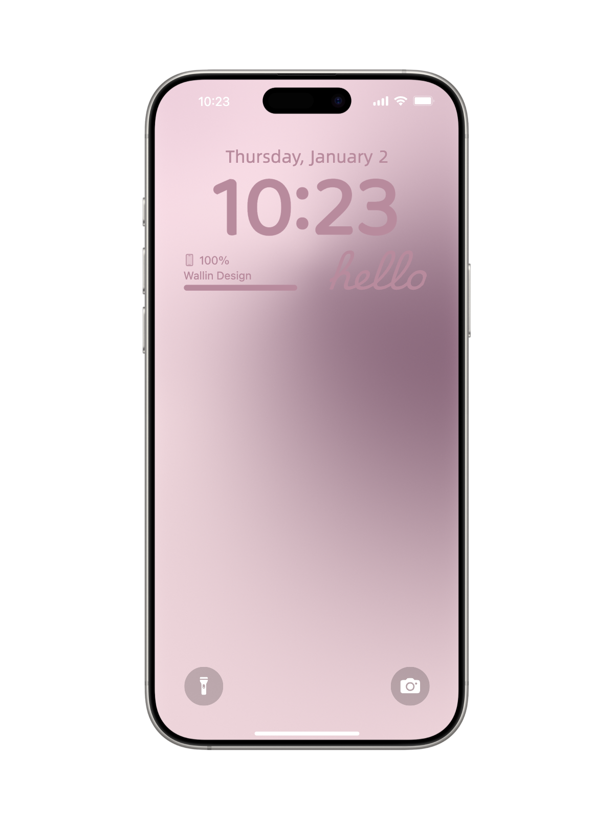 Pastel Whisper: Soft Gradient Wallpaper A003-3