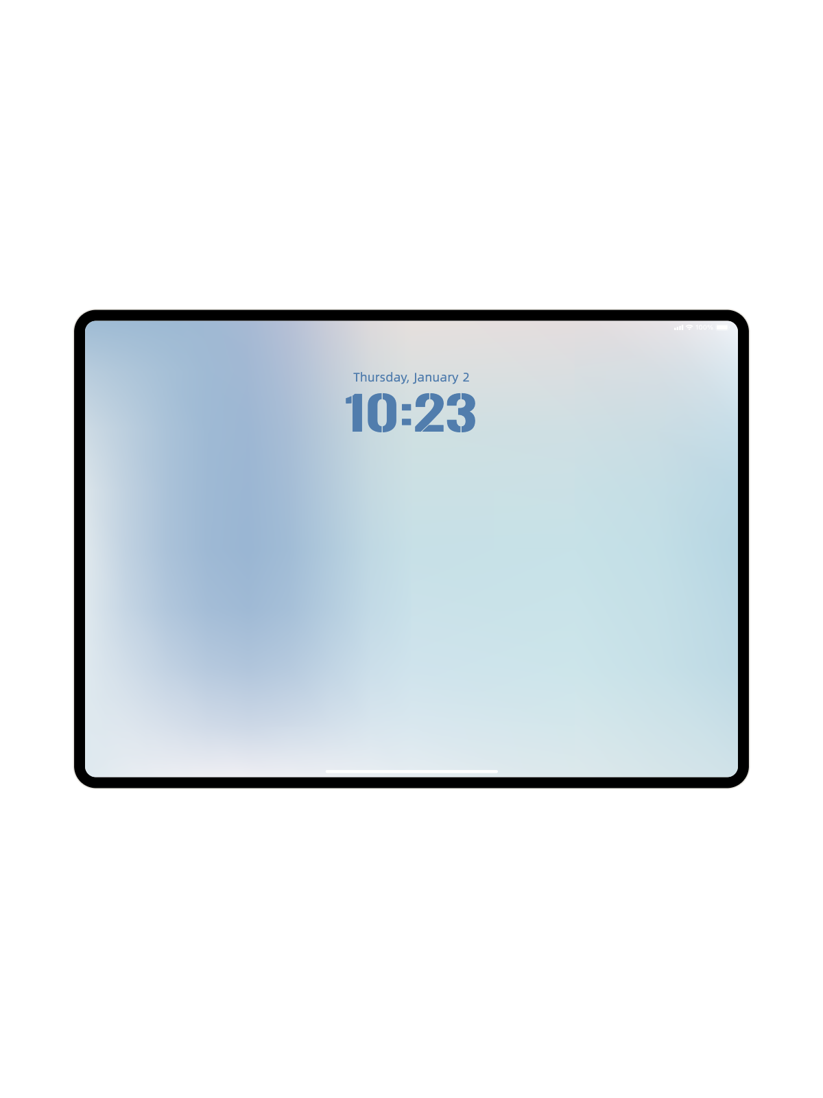 Cloud Haze: Pastel Blur iPad Wallpaper Collection