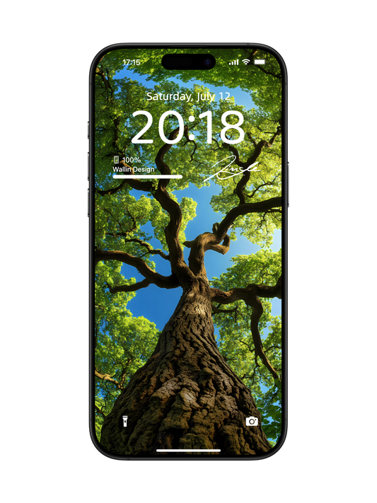 "Tree Embrace” Phone Wallpaper