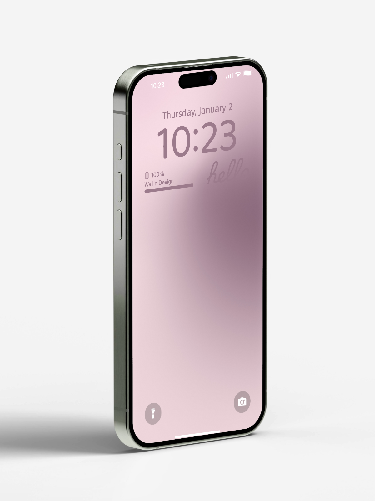 Pastel Whisper: Soft Gradient Wallpaper A003-3