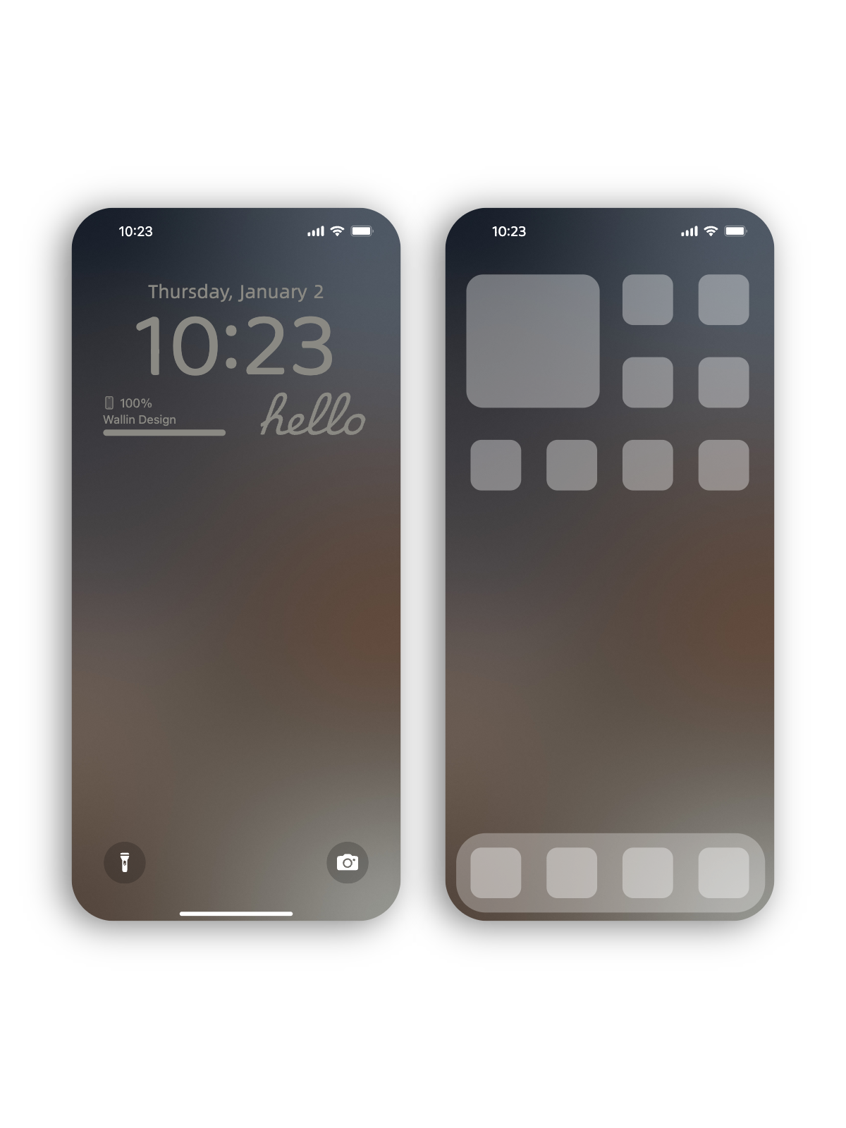 Pastel Whisper: Soft Gradient Wallpaper A003-4