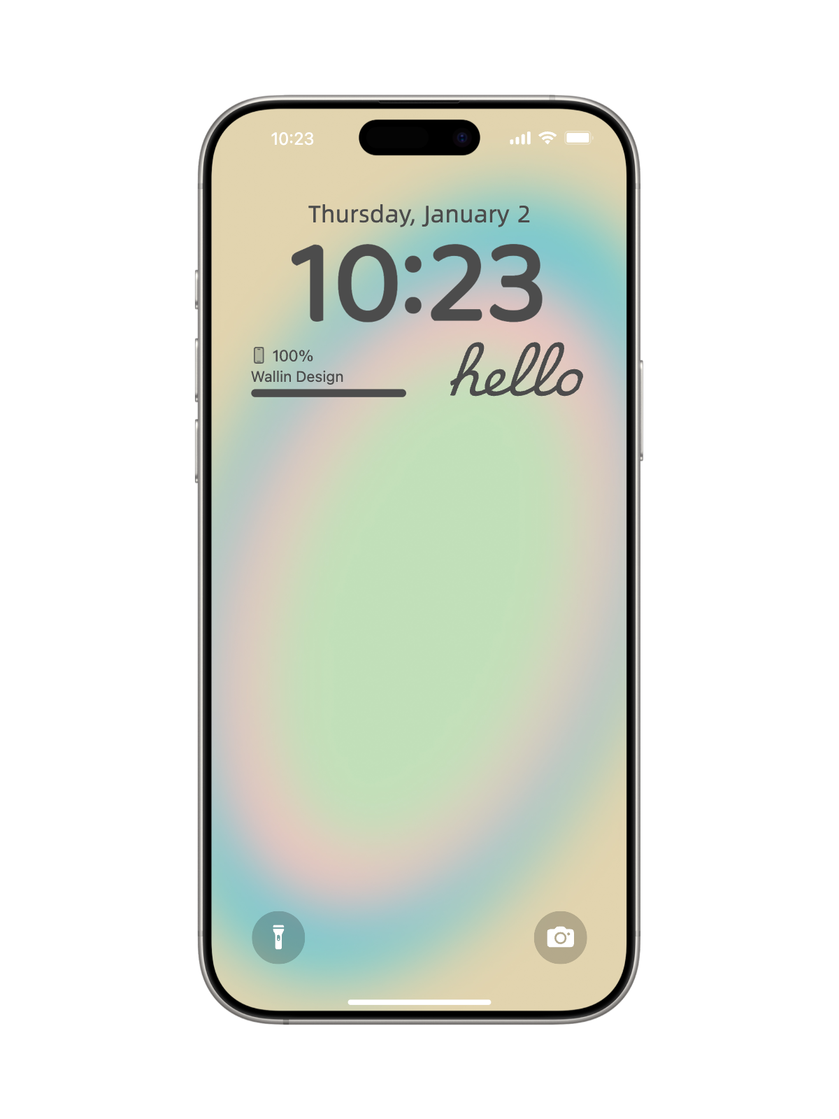 Soft Glow Dreams: Minimal Wallpaper Collection