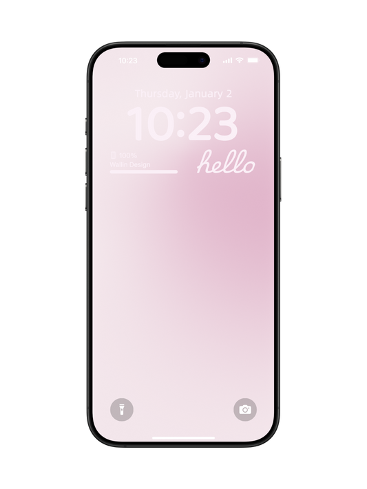 Pastel Whisper: Soft Gradient Wallpaper A003-1