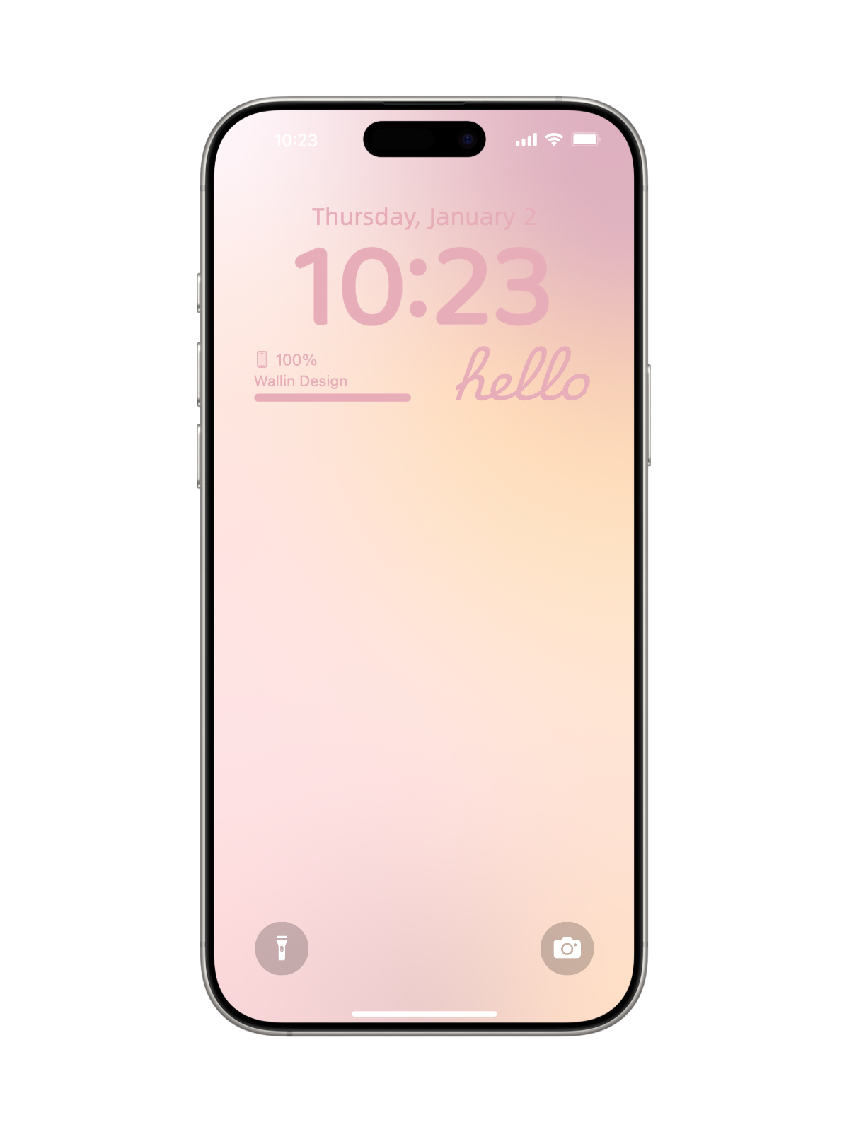 Pastel Whisper: Soft Gradient Wallpaper Collection