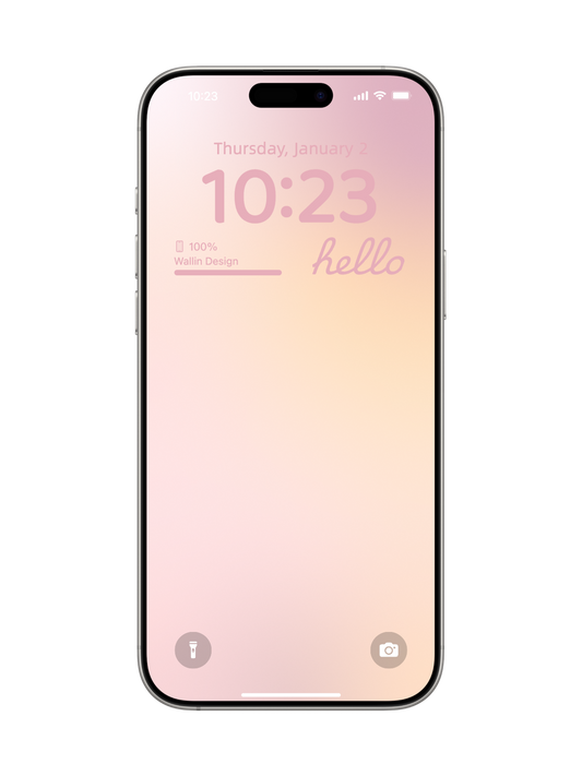 Pastel Whisper: Soft Gradient Wallpaper A003-2