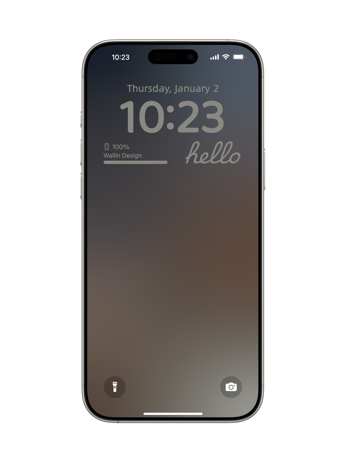 Pastel Whisper: Soft Gradient Wallpaper A003-4