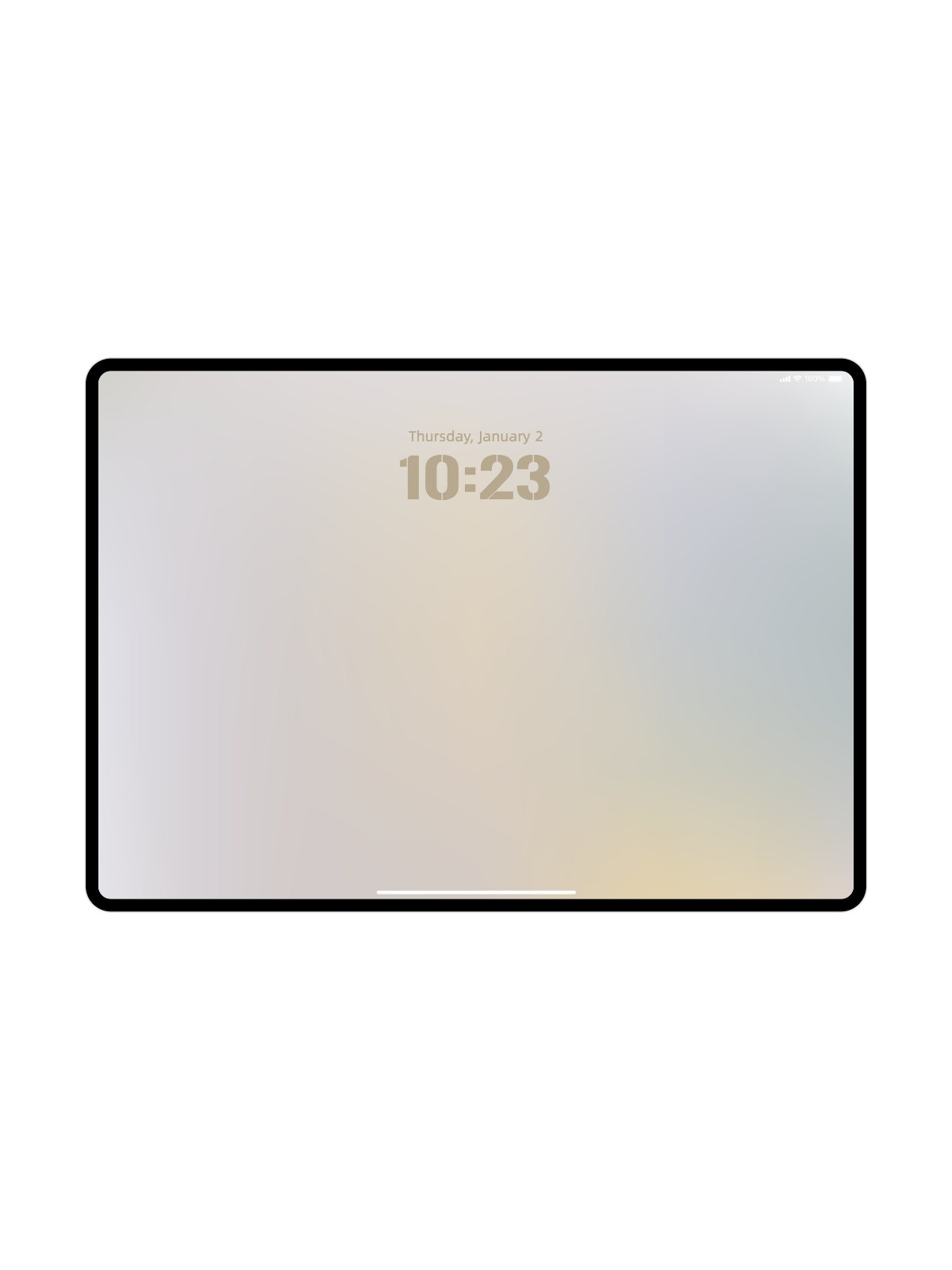 Cloud Haze: Pastel Blur iPad Wallpaper Collection