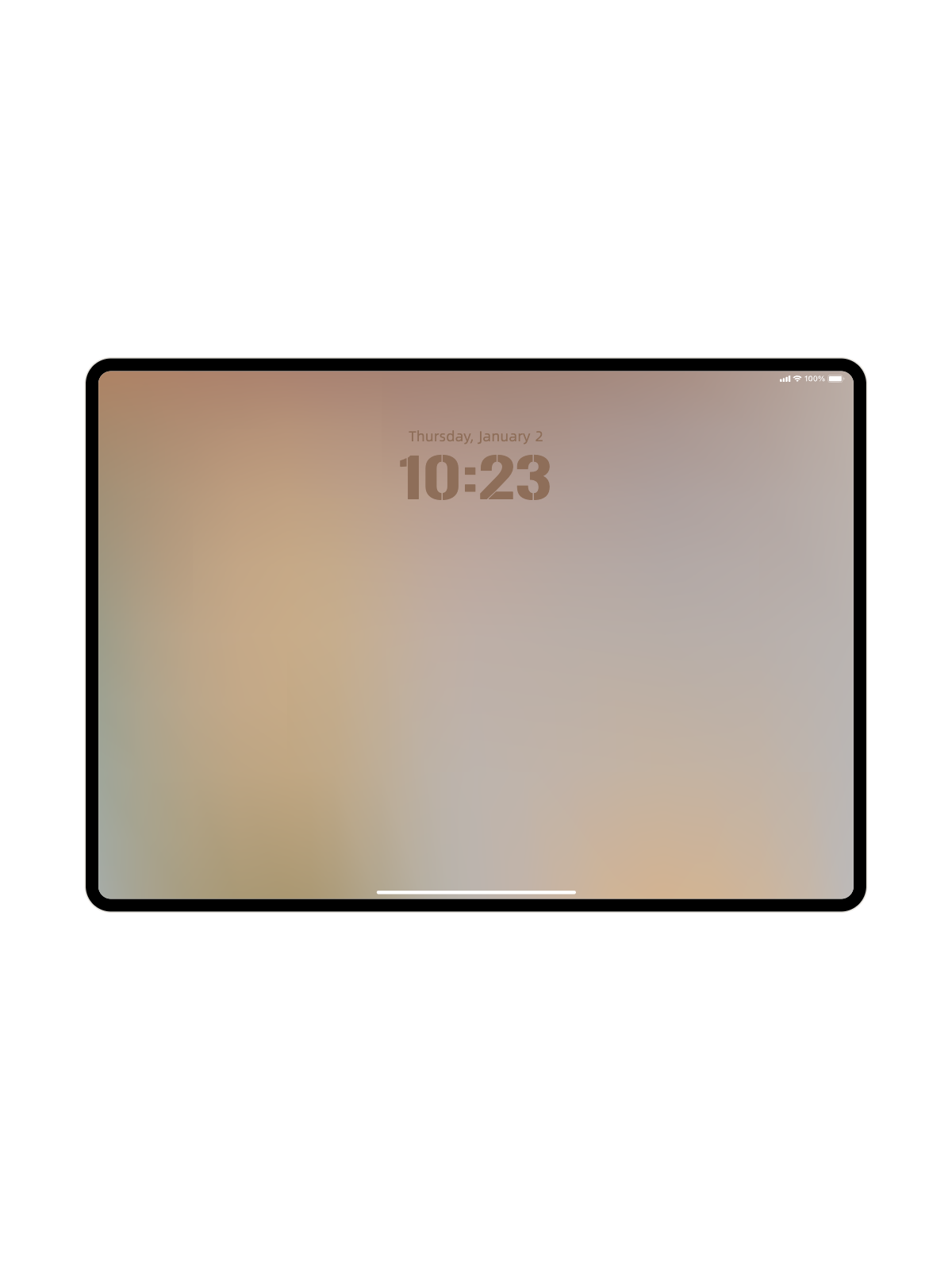 Cloud Haze: Pastel Blur iPad Wallpaper Collection