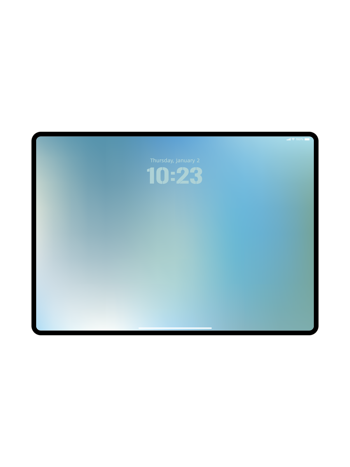 Cloud Haze: Pastel Blur iPad Wallpaper Collection