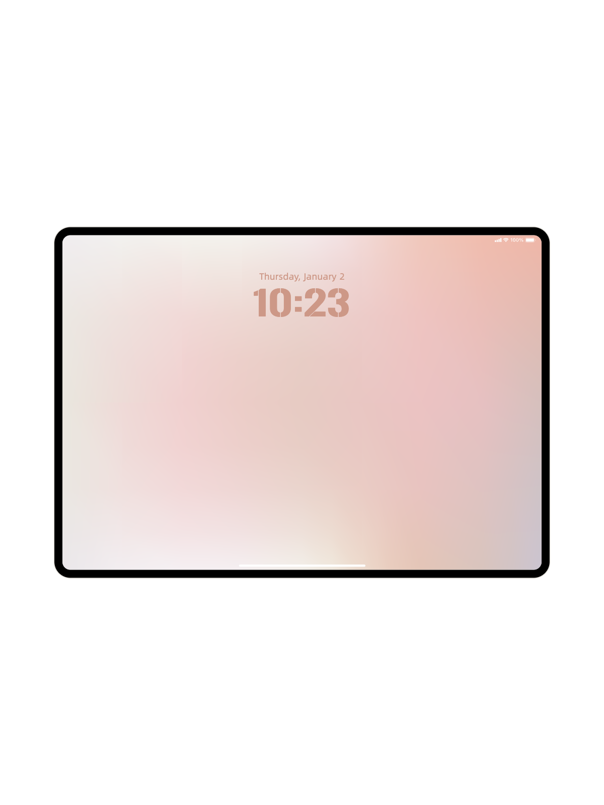 Cloud Haze: Pastel Blur iPad Wallpaper Collection