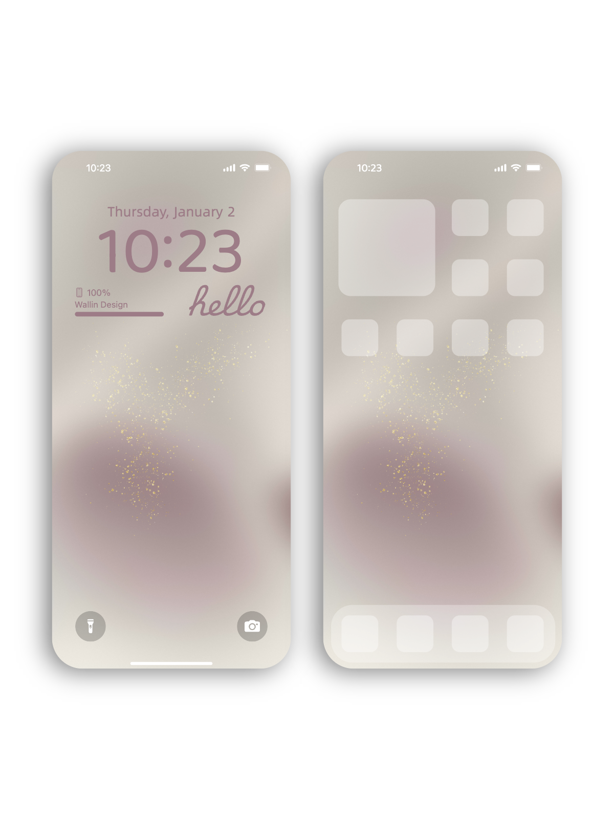 Pastel Whisper: Soft Gradient Wallpaper A003-6